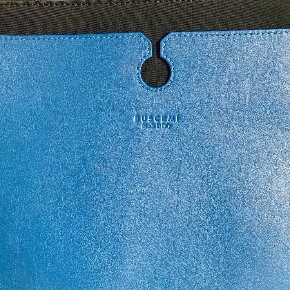 Buscemi Leather Pouch, Document Case, Wristlet - image 2